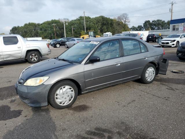 Global Auto Auctions: 2005 HONDA CIVIC LX