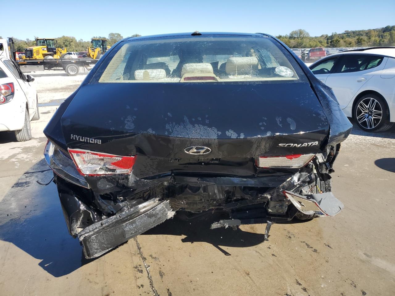 Lot #3291436154 2009 HYUNDAI SONATA GLS