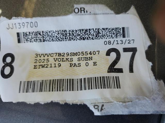 2025 VOLKSWAGEN TAOS SE 3VVVC7B29SM055407