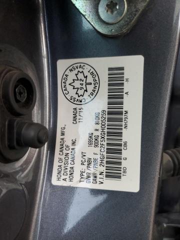 2016 HONDA CIVIC LX - 2HGFC2F5XGH005259