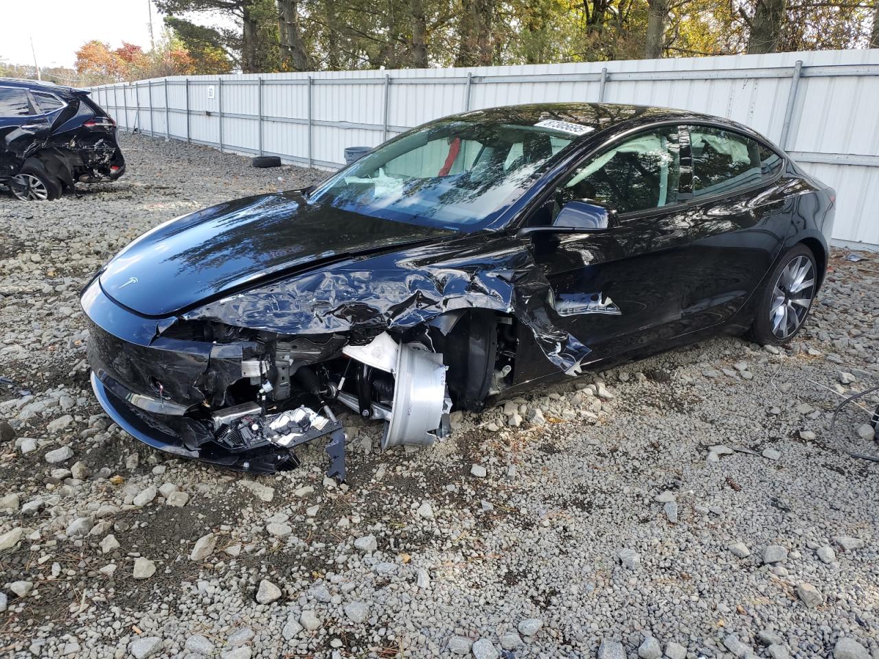 Lot #3291407145 2025 TESLA MODEL 3