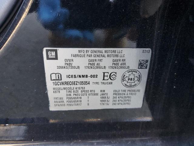 2014 CHEVROLET SILVERADO - 1GCVKREC6EZ105054