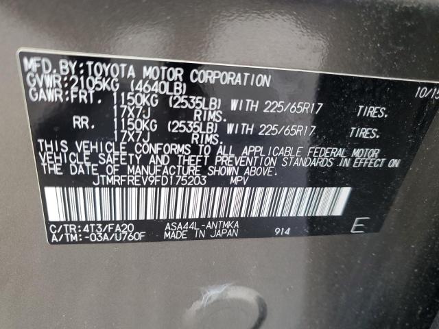 2015 TOYOTA RAV4 XLE - JTMRFREV9FD175203