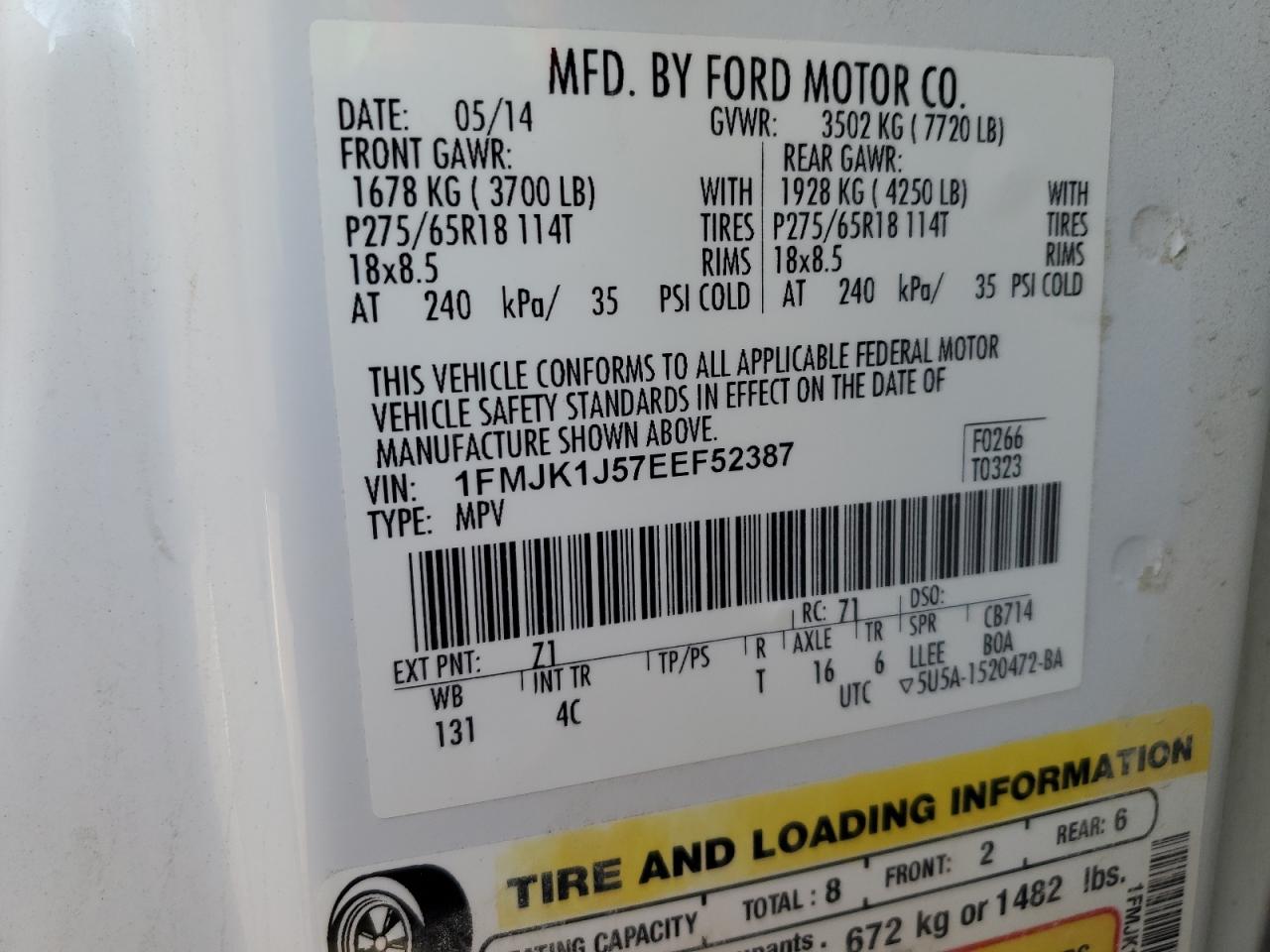 FORD EXPEDITION EL XLT