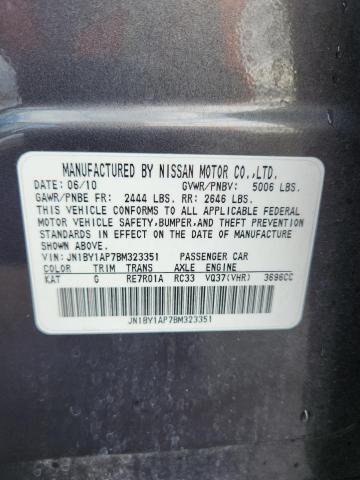 2011 INFINITI M37 #3278595962