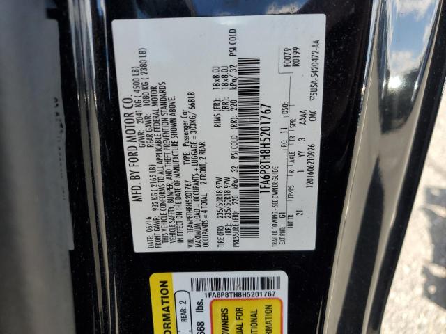 2017 FORD MUSTANG - 1FA6P8TH8H5201767