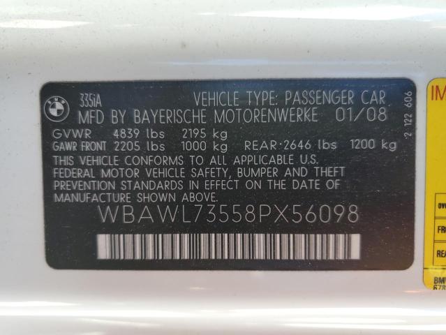 2008 BMW 335 I #3302766365