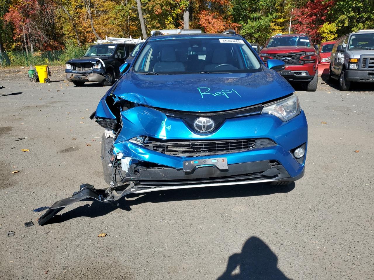 Lot #3302761346 2017 TOYOTA RAV4 XLE