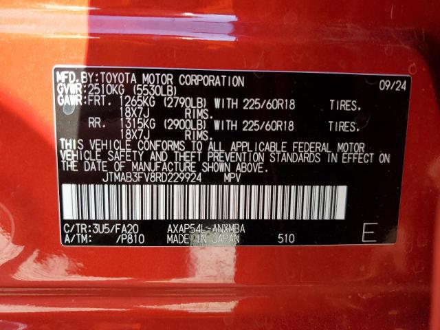 2024 TOYOTA RAV4 PRIME JTMAB3FV8RD229924