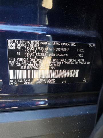 2022 TOYOTA RAV4 XLE #3296351143