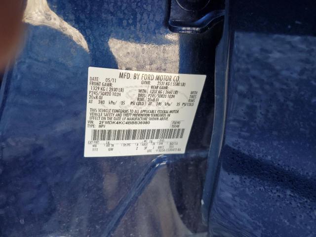 2011 FORD EDGE LIMIT - 2FMDK4KC4BBB36980