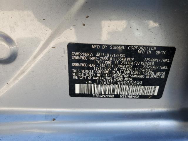 2024 SUBARU CROSSTREK - JF2GUADC9RH899499