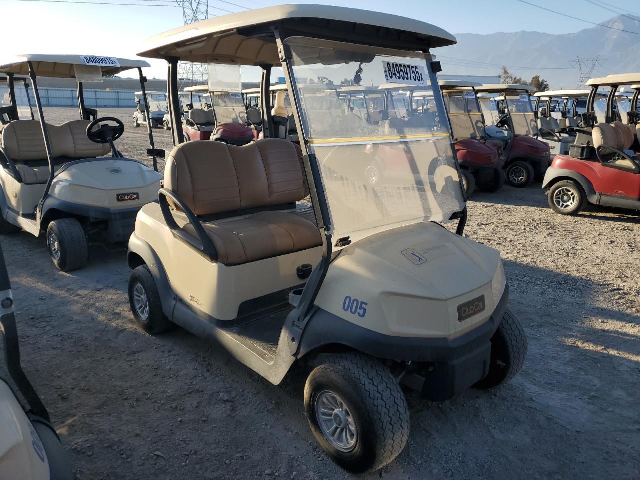 Lot #3263696698 2020 CLUB CAR TEMPO LITHIUM
