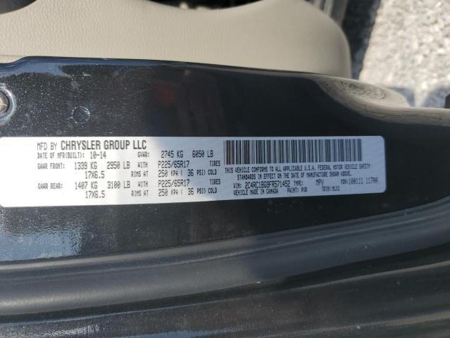 2015 CHRYSLER TOWN & COUNTRY TOURING #3291219009