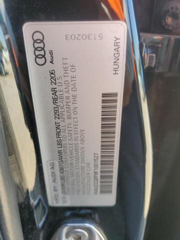 2015 AUDI A3 PREMIUM WAUCCGFF9F1001527