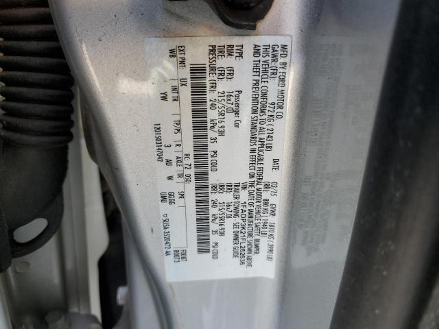 2015 FORD FOCUS SE 1FADP3K21FL262636