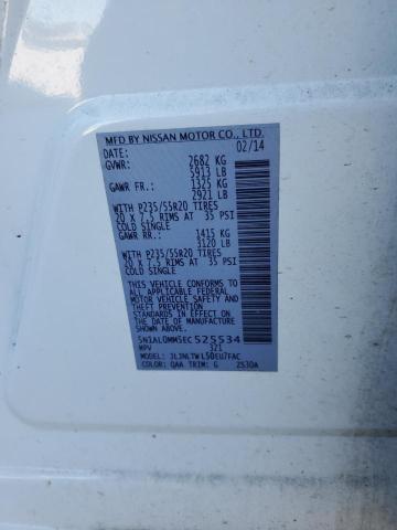 2014 INFINITI QX60 - 5N1AL0MM5EC525534