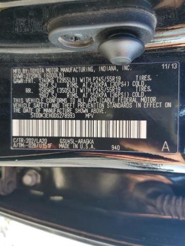 2013 TOYOTA HIGHLANDER #3290246298