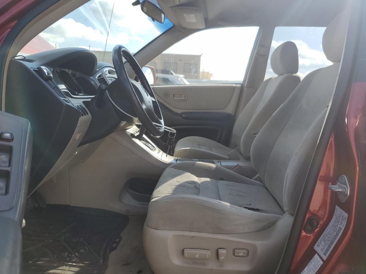 Lot #3285669636 2002 TOYOTA HIGHLANDER