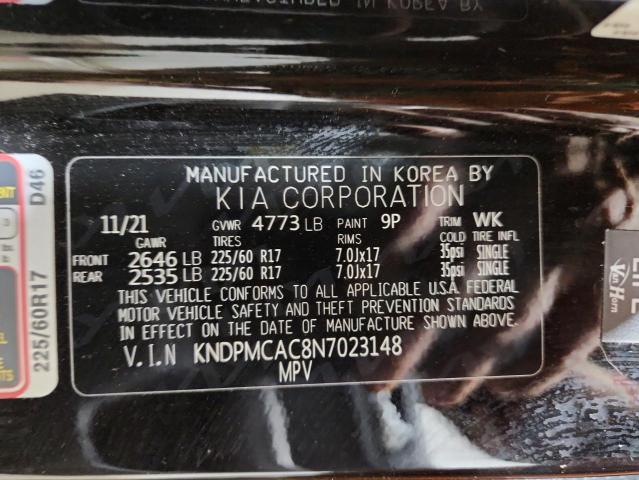 2022 KIA SPORTAGE L - KNDPMCAC8N7023148