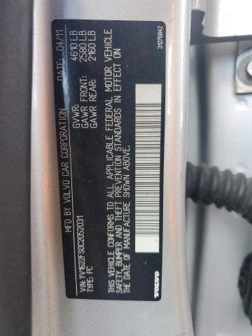 2012 VOLVO S60 T5 #3312707326