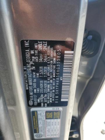 2017 KIA SORENTO EX 5XYPH4A56HG315805