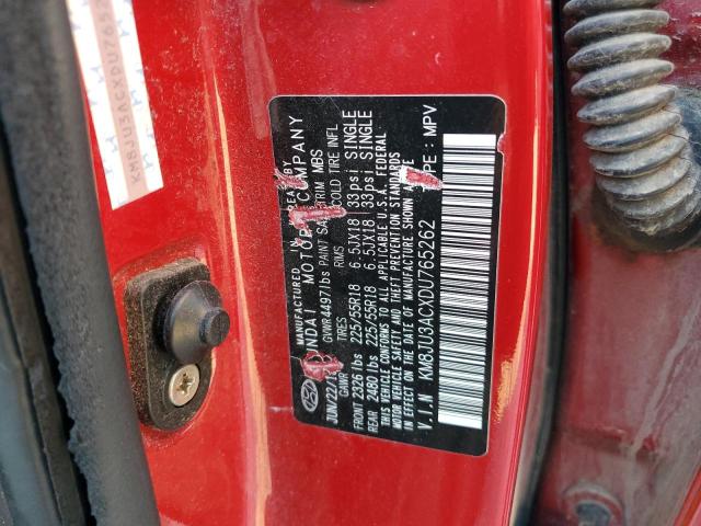 2013 HYUNDAI TUCSON GLS - KM8JU3ACXDU765262