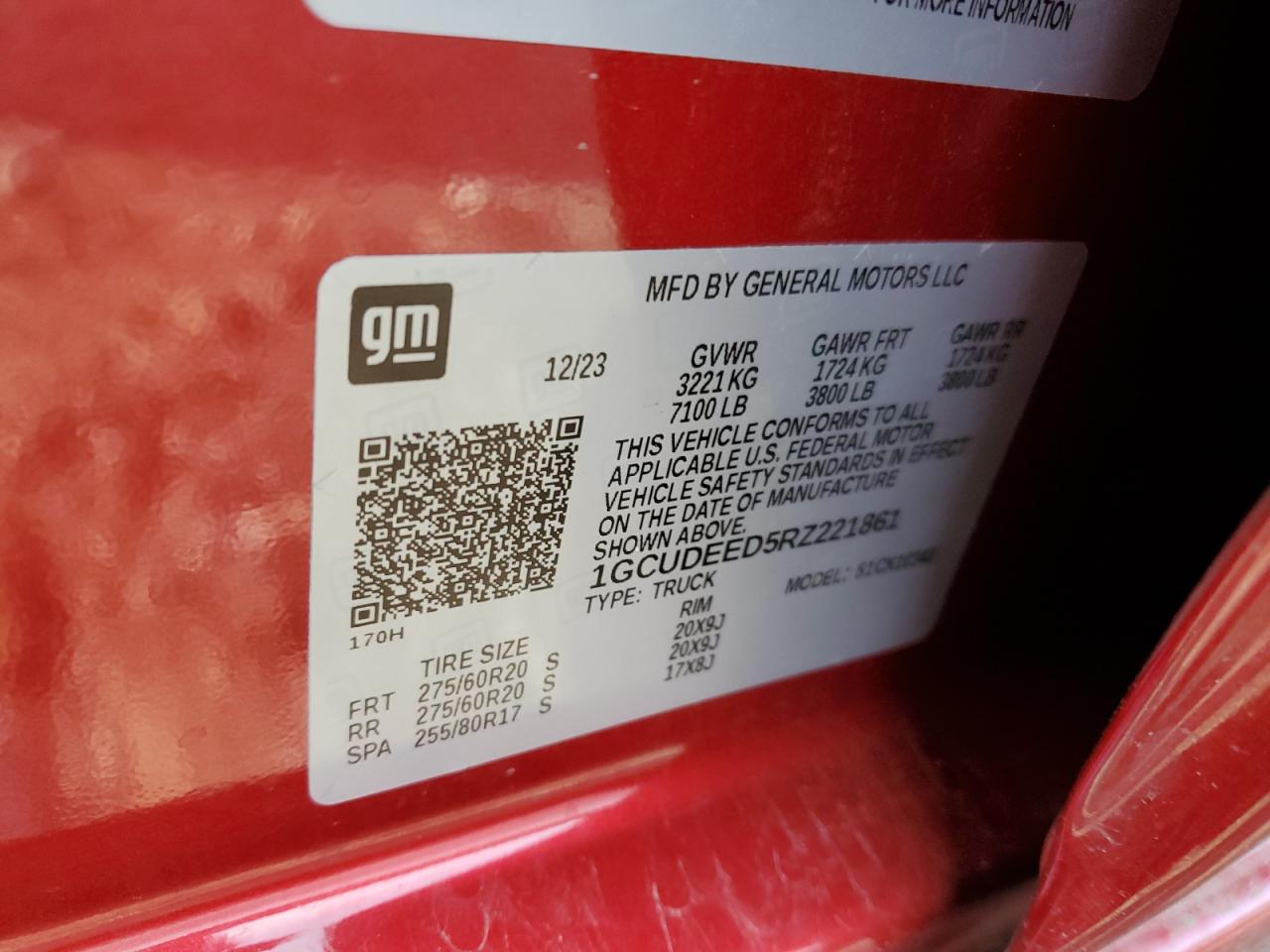 CHEVROLET SILVERADO K1500 RST