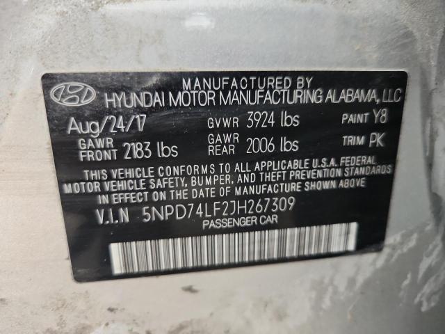 2018 HYUNDAI ELANTRA SE #3294270874