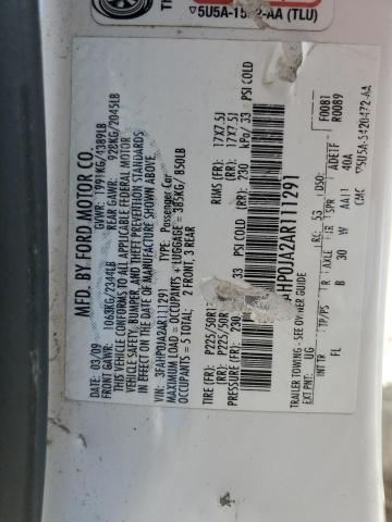 2010 FORD FUSION SEL #3301844360