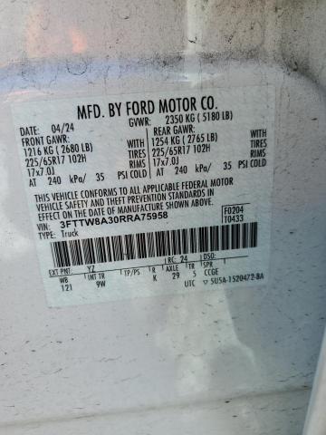 2024 FORD MAVERICK X #3301751405