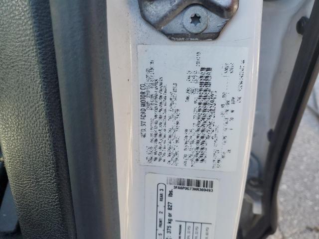 2017 FORD FUSION S #3287630038