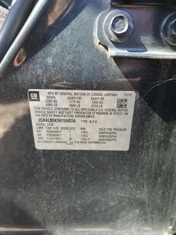 2017 CHEVROLET EQUINOX LS - 2GNALBEK3H1544534