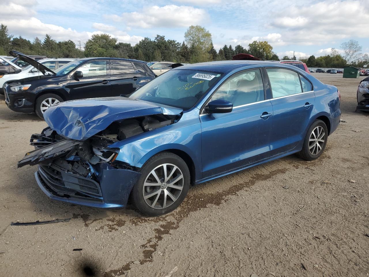 Lot #3286665289 2017 VOLKSWAGEN JETTA SE