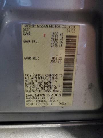 2013 NISSAN ALTIMA 2.5 #3301993447