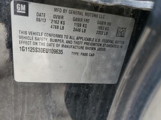 2014 CHEVROLET IMPALA LT - 1G1125S30EU109635