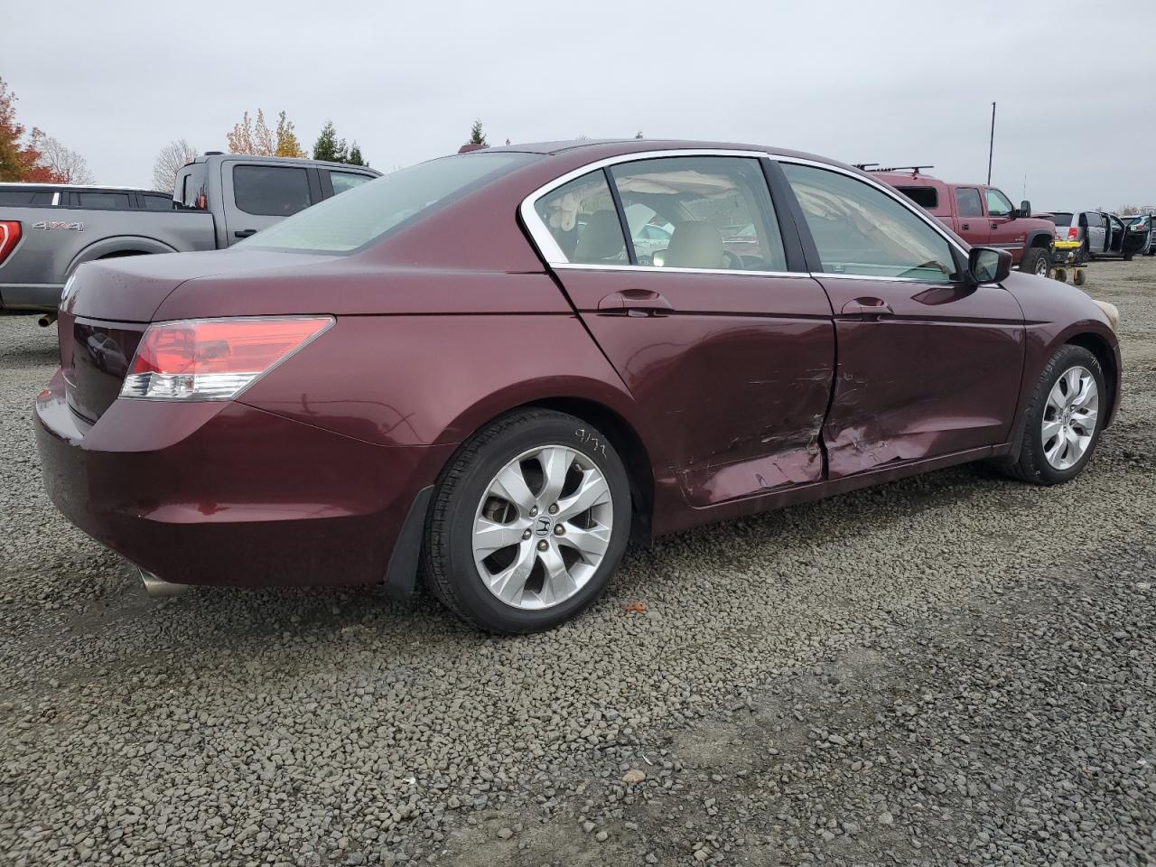 Lot #3286561147 2008 HONDA ACCORD EXL