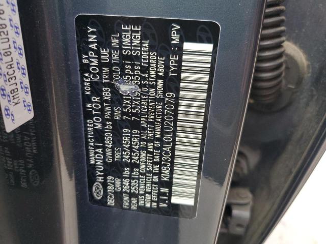 2020 HYUNDAI TUCSON LIM KM8J3CAL0LU207079