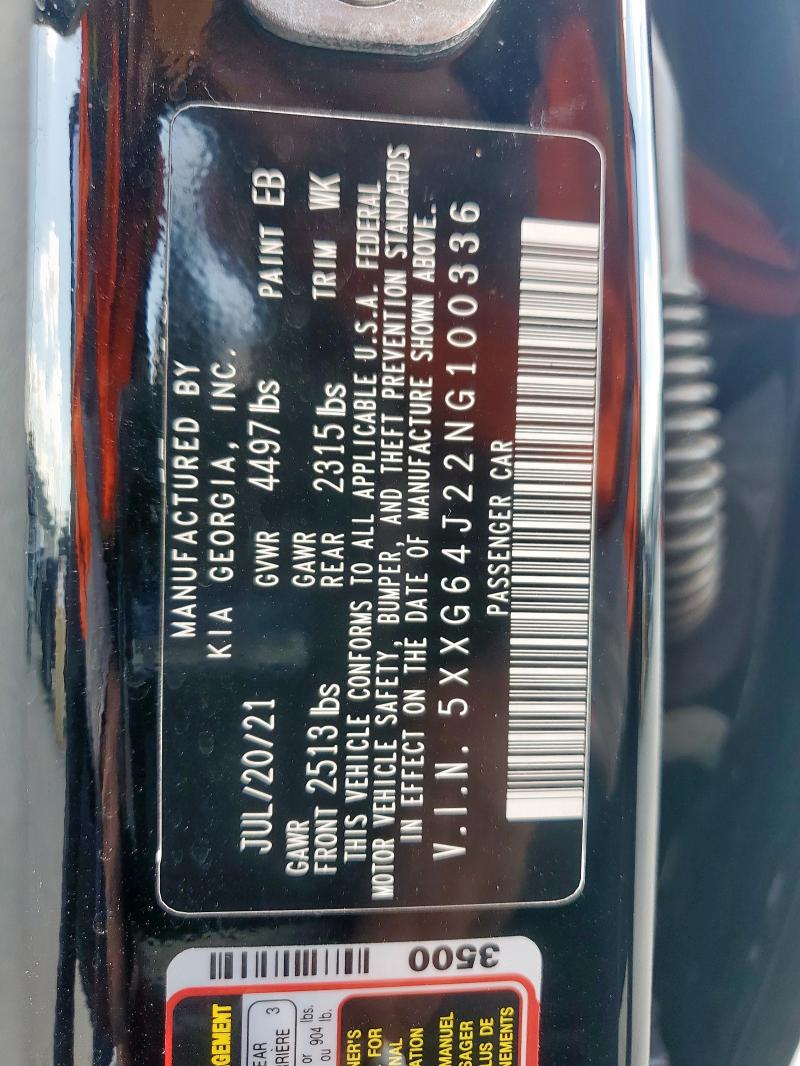 2022 KIA K5 GT LINE - 5XXG64J22NG100336