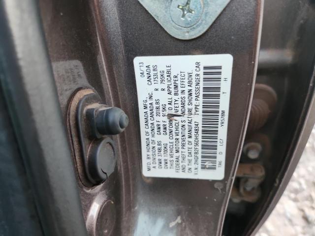 2013 HONDA CIVIC LX - 2HGFB2F56DH548347