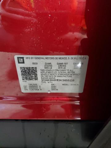 2019 CHEVROLET BLAZER 3LT - 3GNKBHRS3KS655116