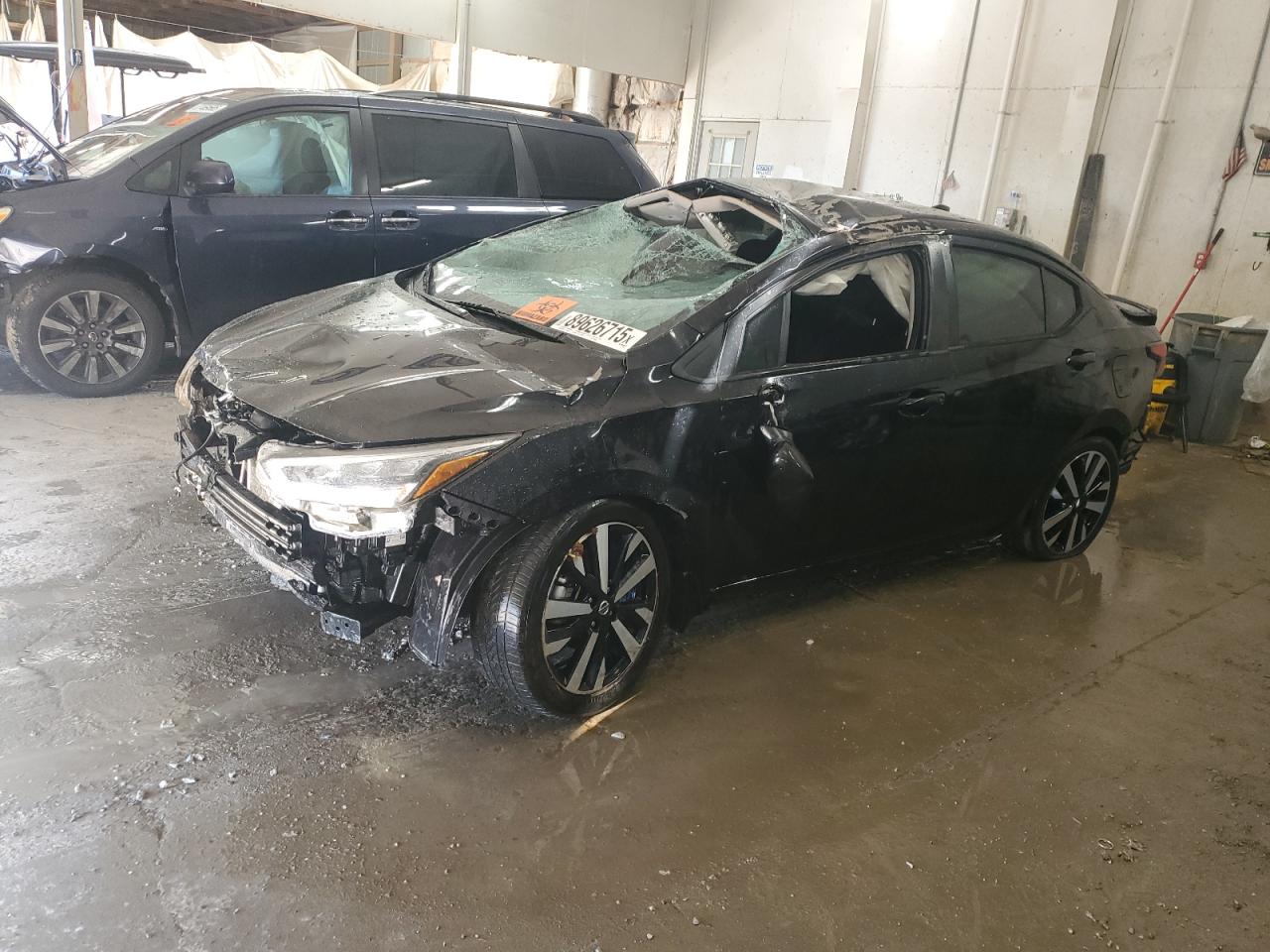 Lot #3298094149 2022 NISSAN VERSA SR