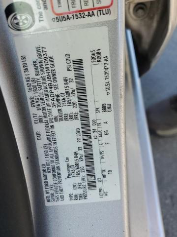 2017 FORD FIESTA SE 3FADP4BJ8HM109377