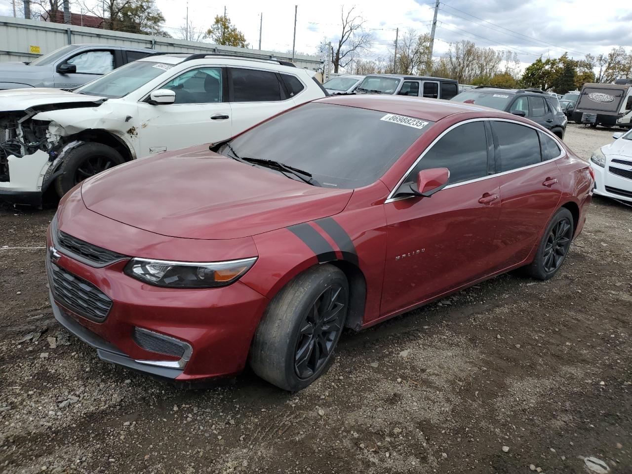 Lot #3302703016 2018 CHEVROLET MALIBU LT