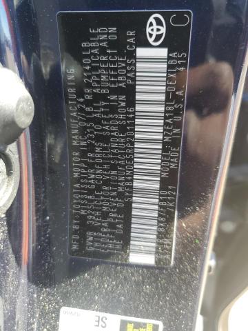 2024 TOYOTA COROLLA LE - 5YFB4MDE5RP201146