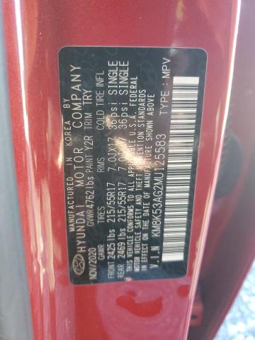 2021 HYUNDAI KONA ULTIM - KM8K53AG2MU125583