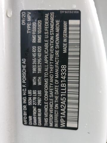 2020 PORSCHE MACAN #3298088144