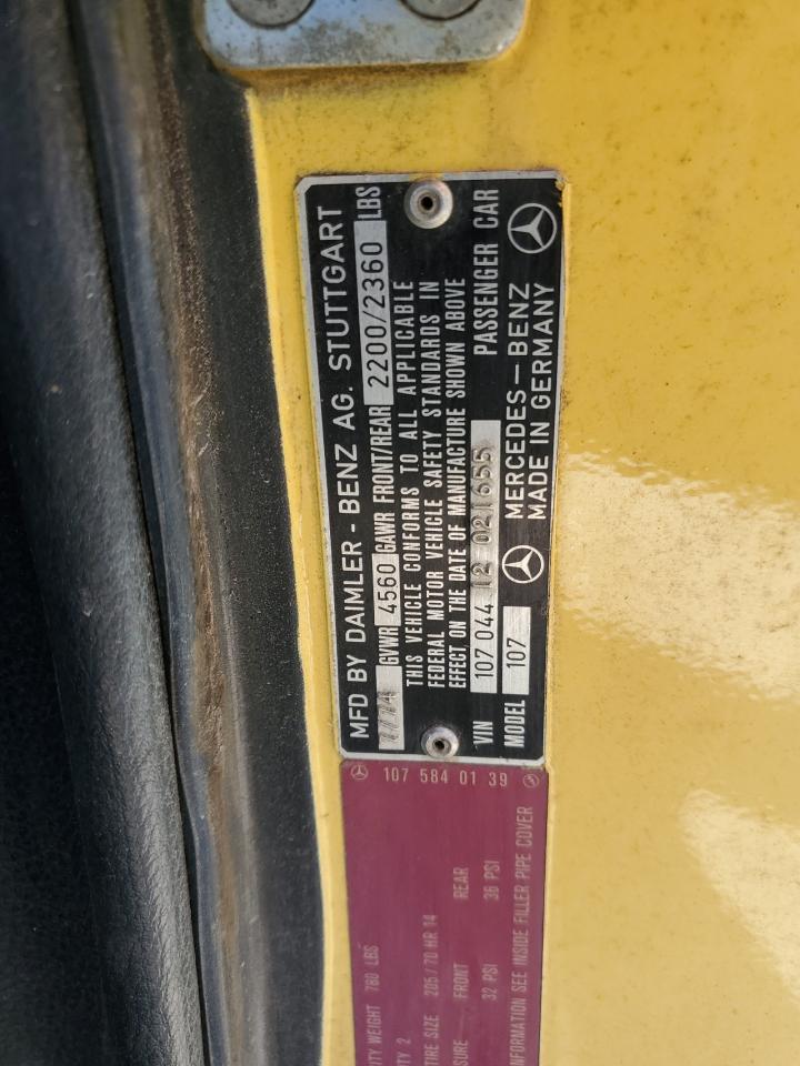 Lot #3268901255 1974 MERZ SL 450