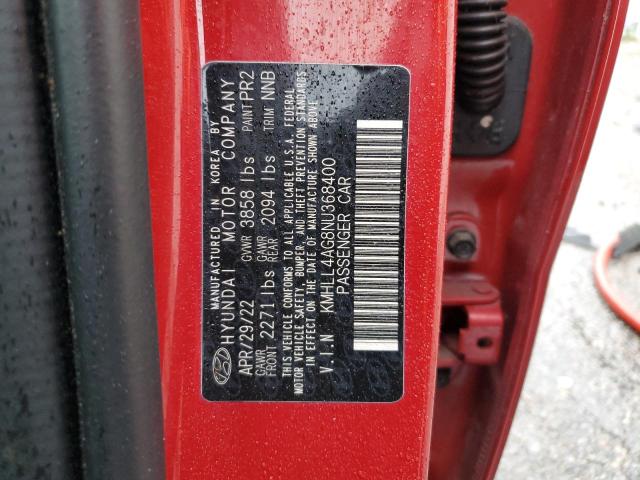 2022 HYUNDAI ELANTRA SE - KMHLL4AG8NU368400