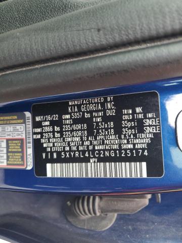 2022 KIA SORENTO S #3302916048